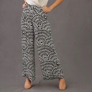 FARM Rio Pleated Front Wide-Leg Pants